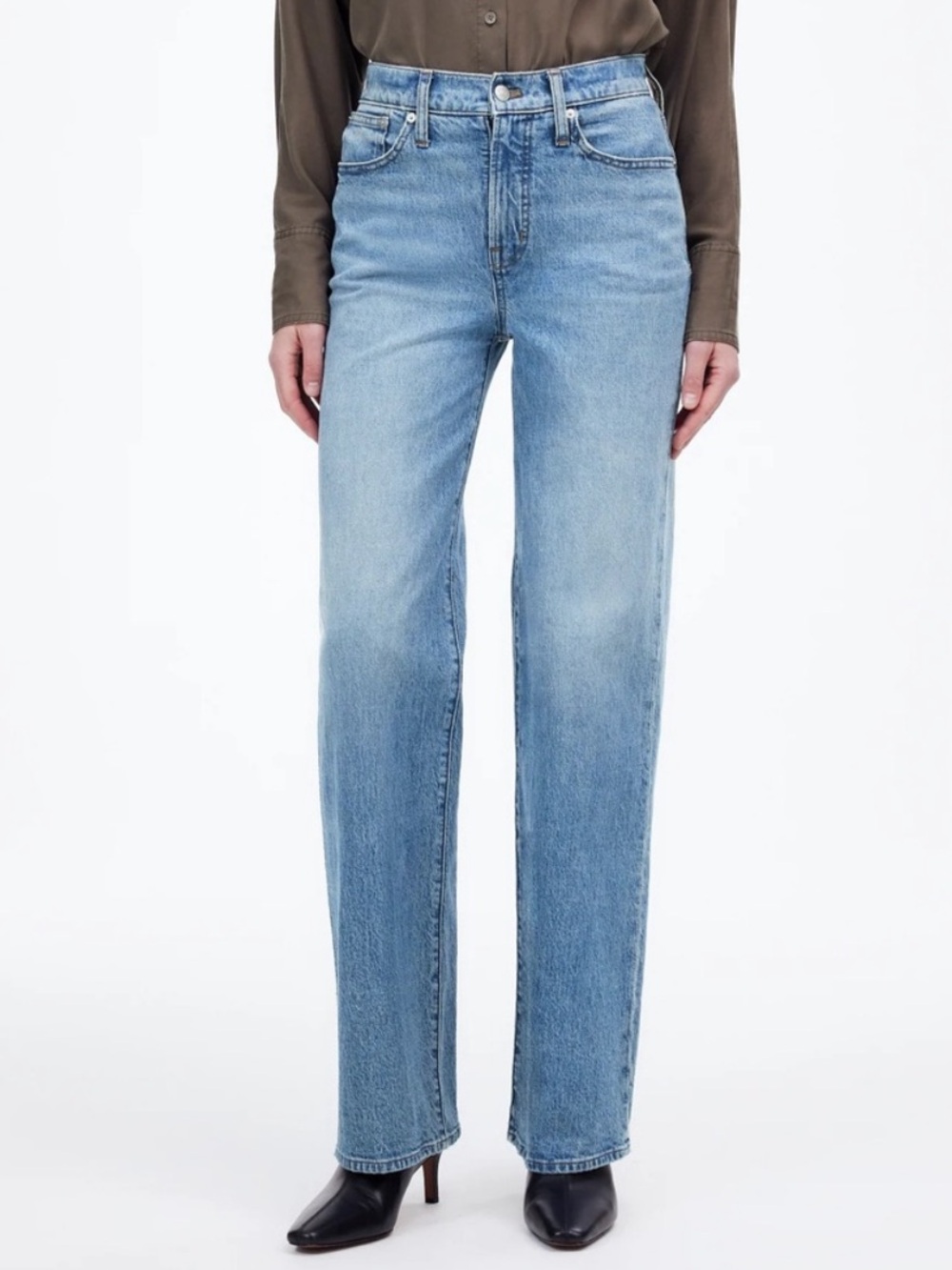 MADEWELL THE CURVY PERFECT VINTAGE
WIDE-LEG JEAN